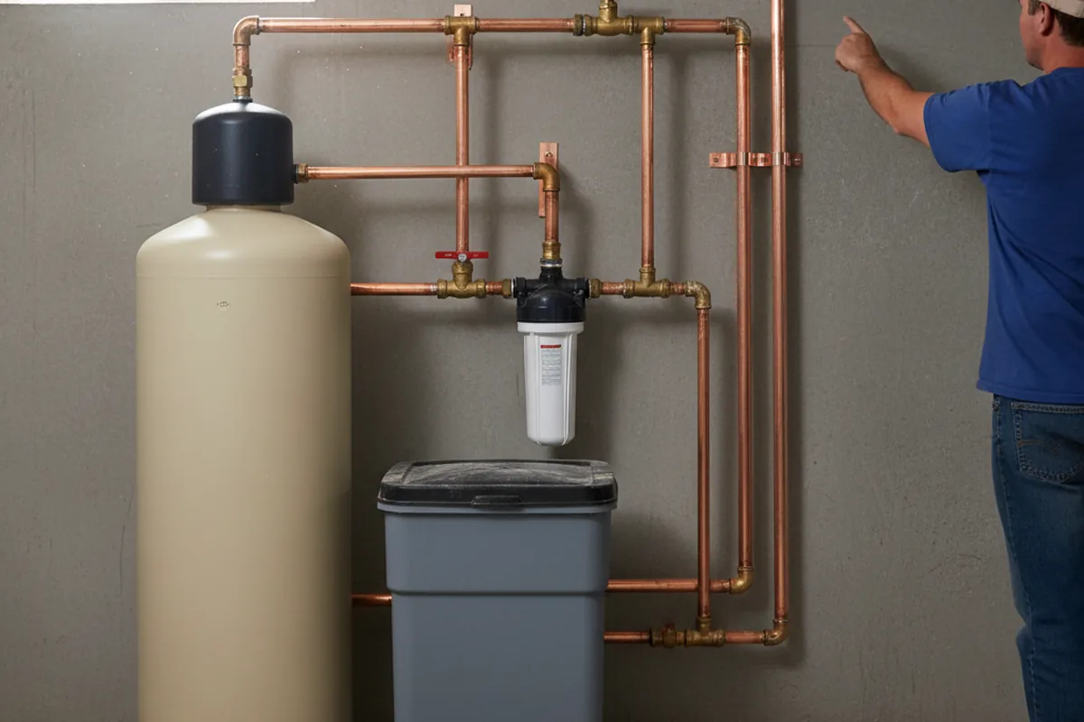 Whole-house water treatment system installed in Mormon Lake